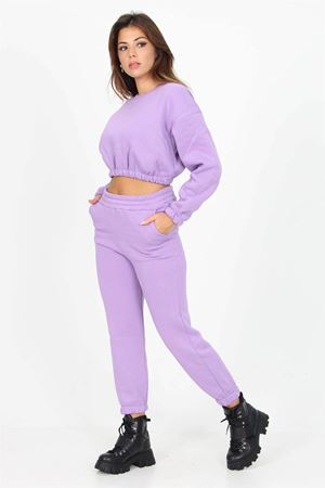 Neşeli butik kadın bisiklet yaka yeni sezon eşofman takımı TB001